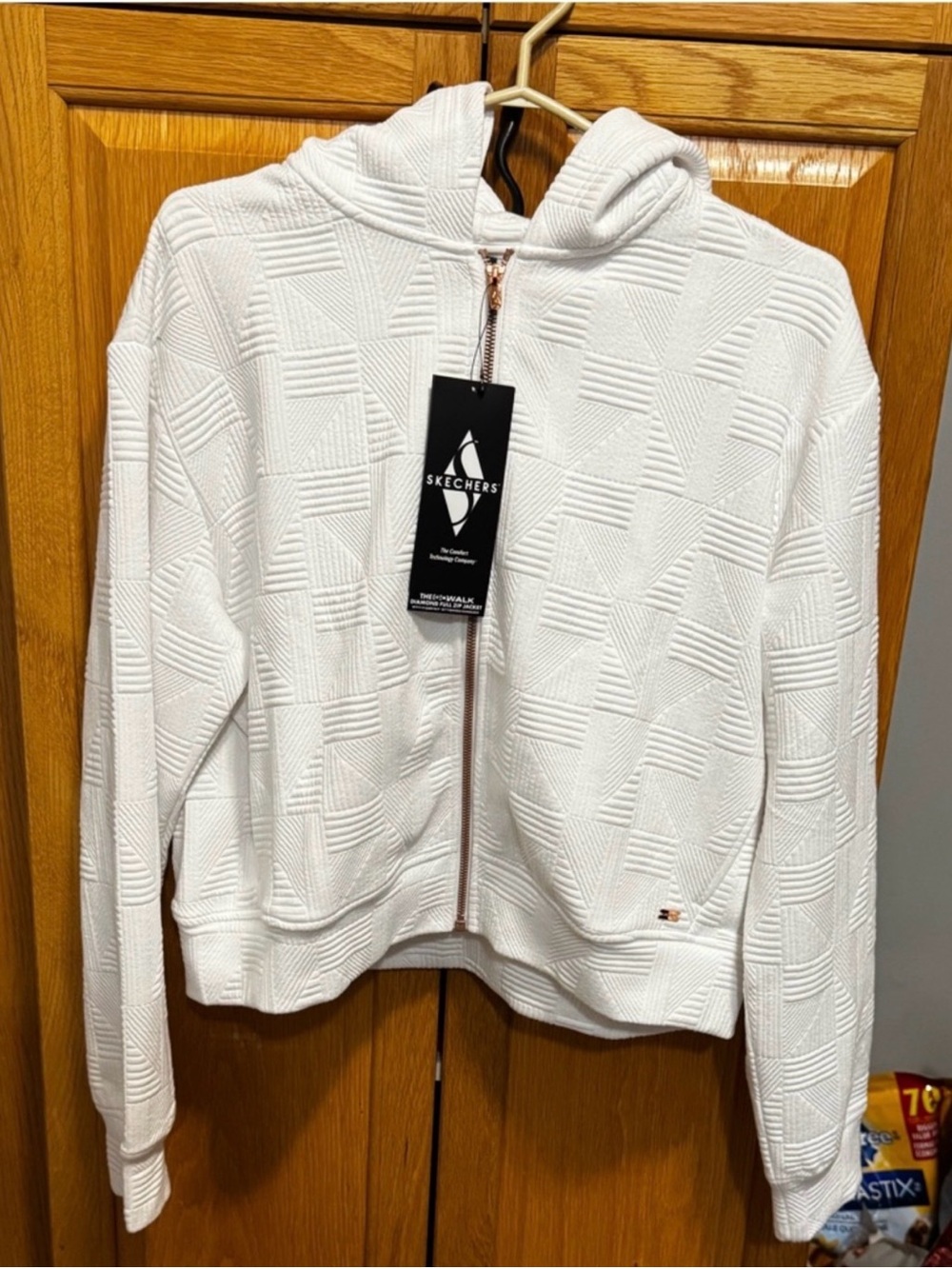 Skechers Women's GO WALK Cozy Fit Diamond Jacket